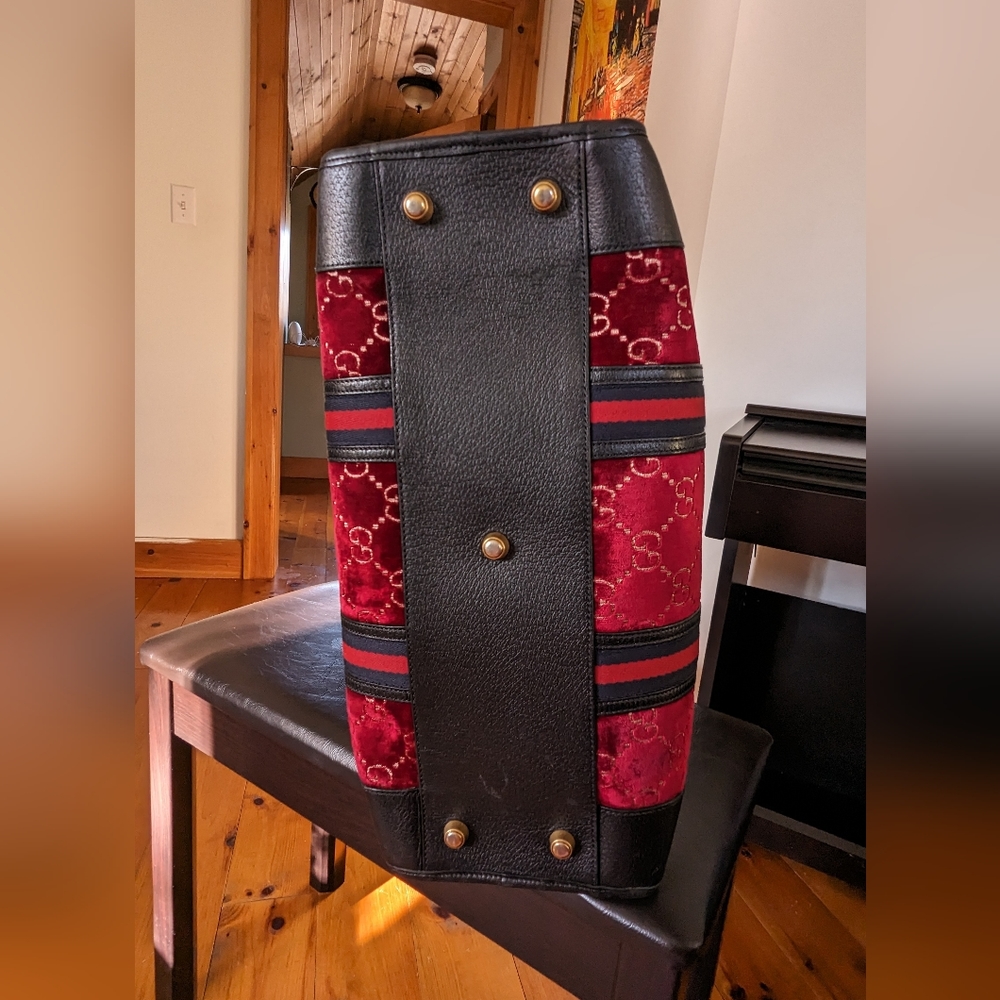 Gucci Convertible Duffle Bag GG‎ - Picture 7 of 14